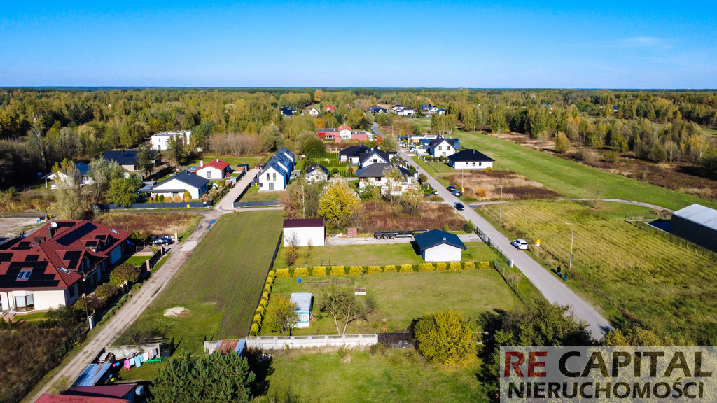 Działka 1200m usługowo mieszkaniowa Borzęcin Mały