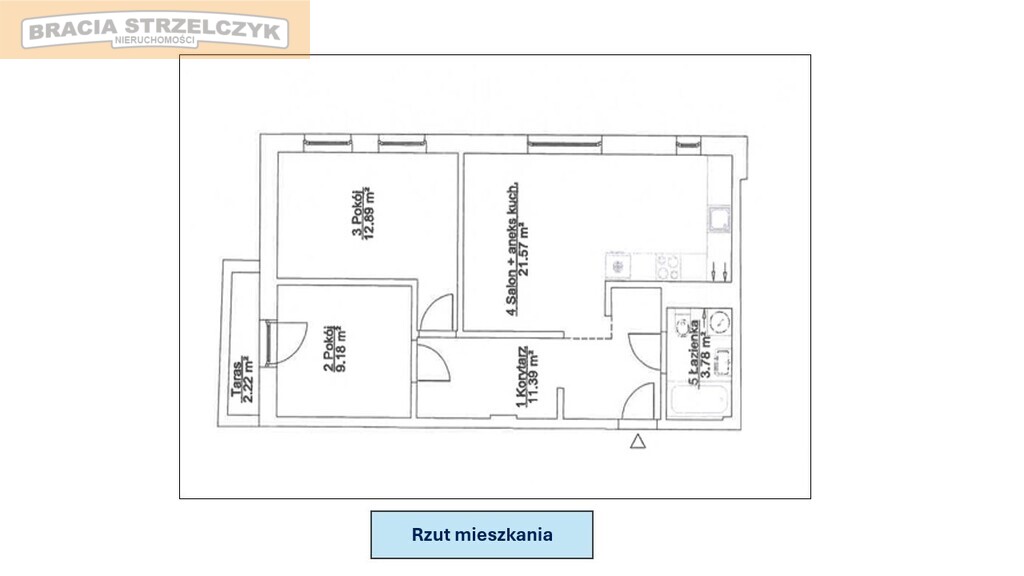 Bielany - 3 pokojowy apartament,  budynek z 2025r