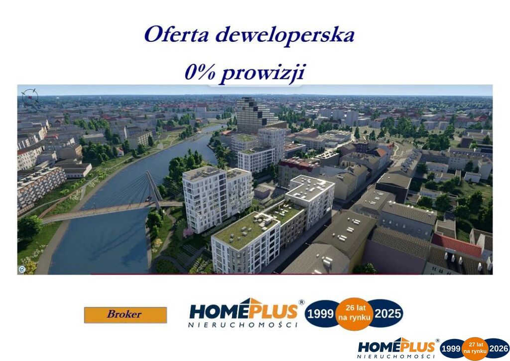 0%, gotowa inwestycja deweloperska nad Brdą