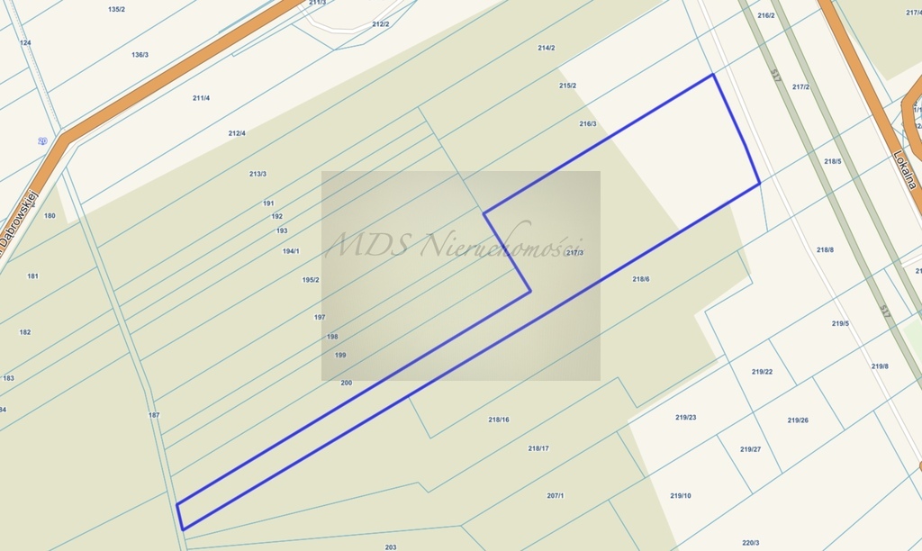 działka produkcja, usługi przy S17 w Woli Duckiej