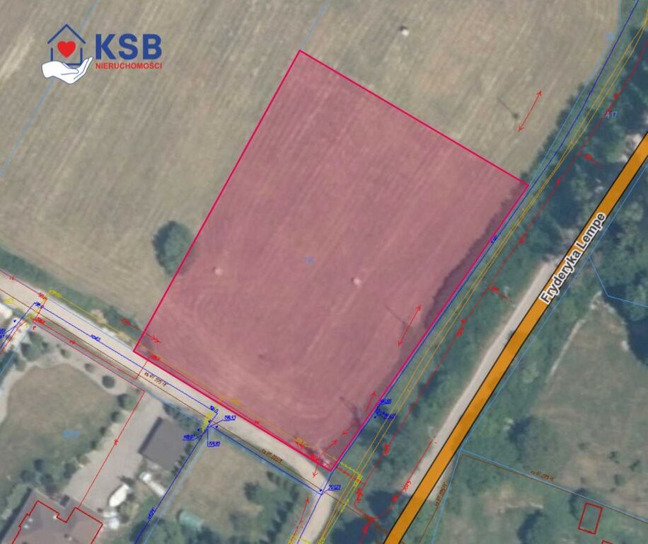 Działka budowalna z WZ - 1,05ha - Michałów