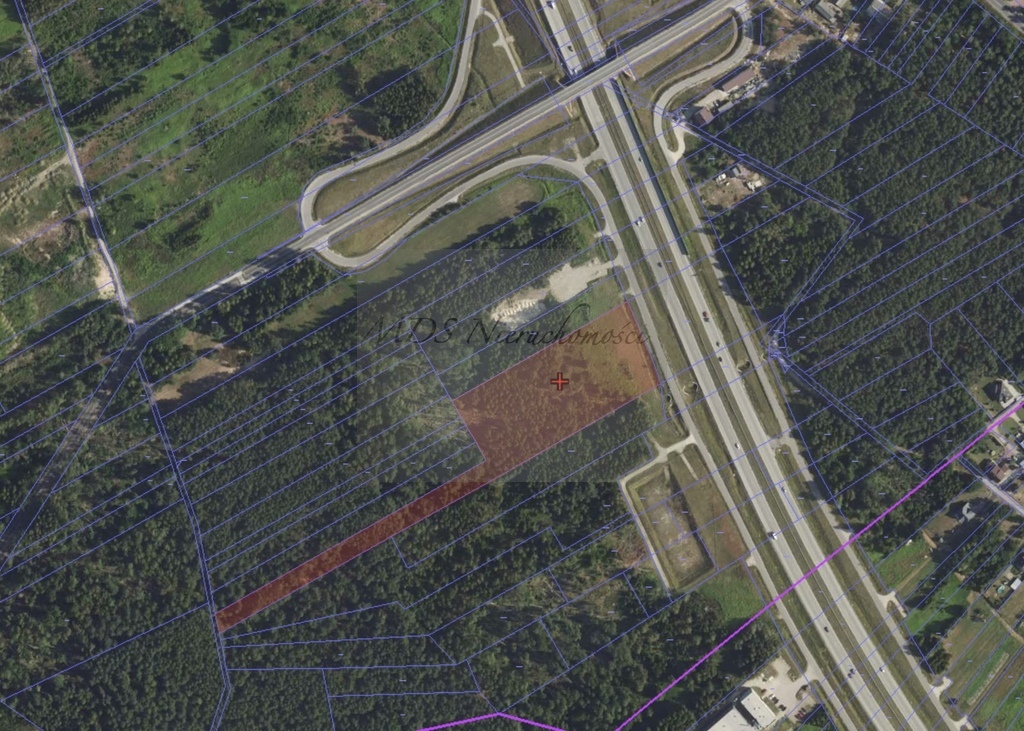działka produkcja, usługi przy S17 w Woli Duckiej