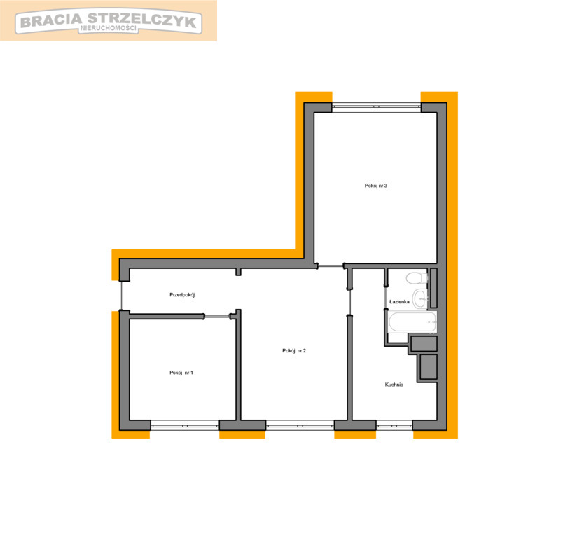 Mieszkanie 3 Pokoje 54 M Włochy