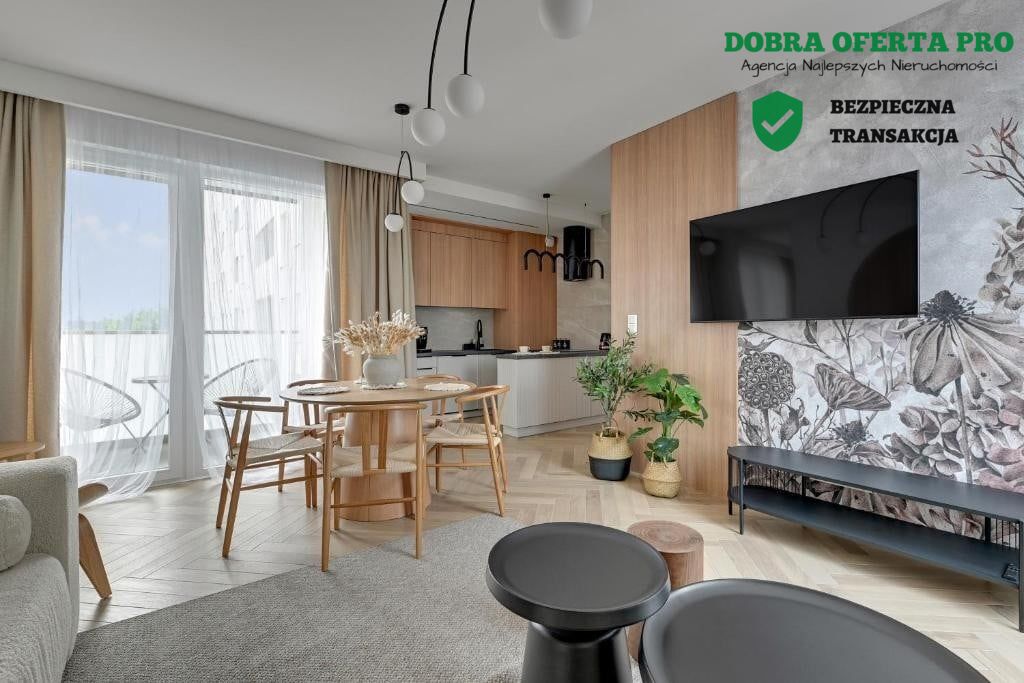 Nowoczesny apartament z sauną i 2 miejscami