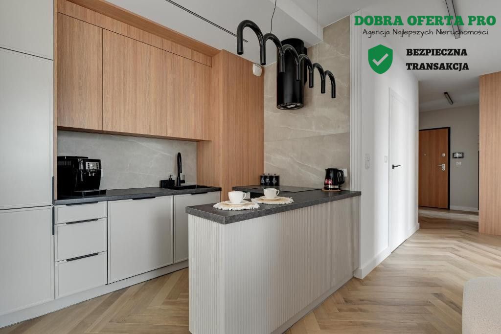 Nowoczesny apartament z sauną i 2 miejscami