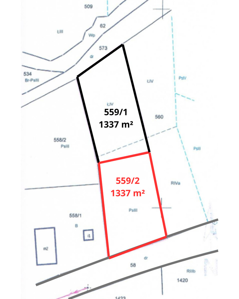 Działka  w super lokalizacji - Stary Wielisław