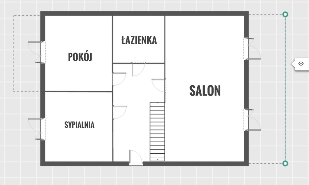 Nowe, wysoki standard, 3 pokoje 2 mp