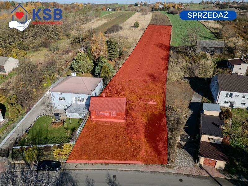 Działka budowlana - 2000m2 - Opatów