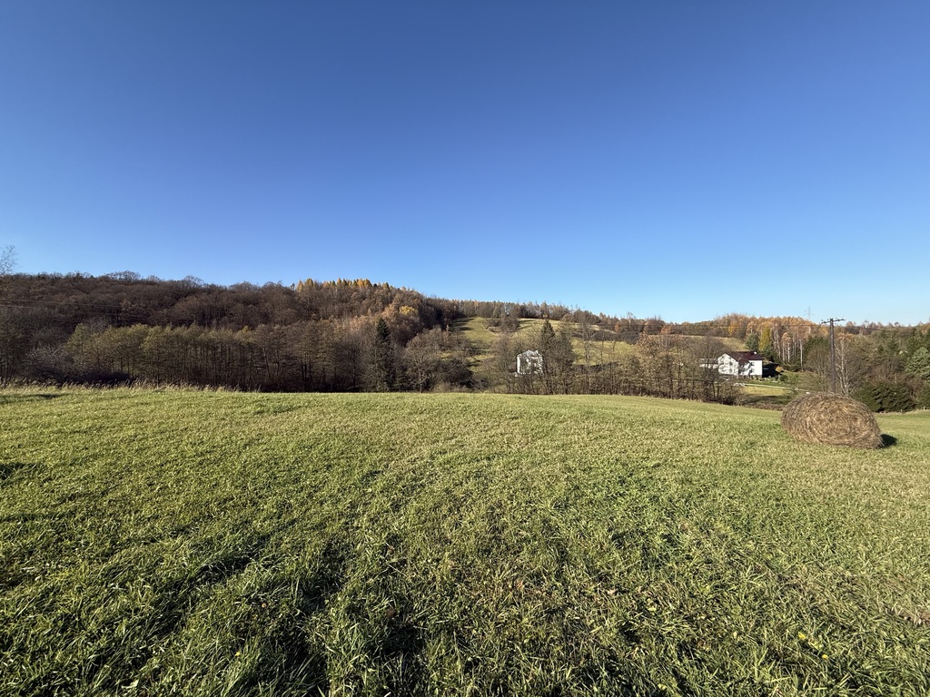 Działka Widokowa 97 arów Humniska/Brzozów 3km