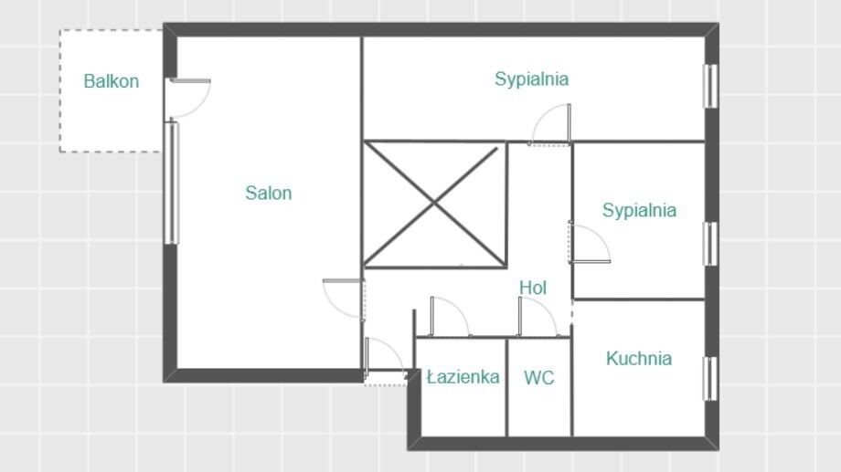świetna lokalizacja, idealne pod wynajem, balkon