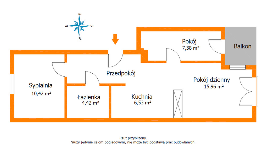 3 pokoje 53 m2 umeblowane po remoncie w 2026