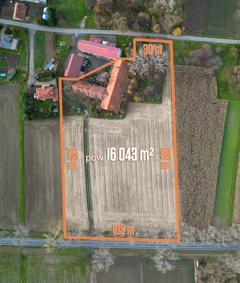 Nowizna – 1,6 ha, cena niższa o 318 tys. zł.