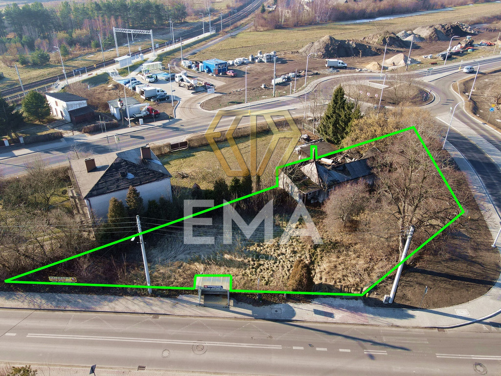 Działka budowlano-usługowa w Koniecpolu