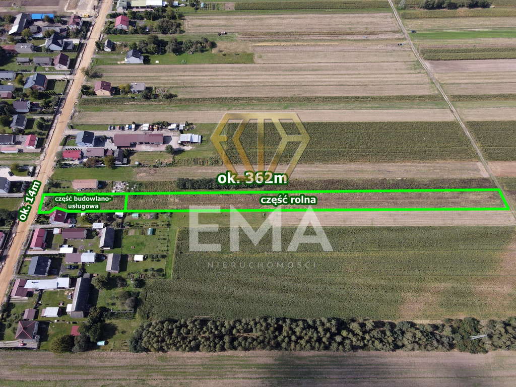 Stary Koniecpol – działka przy głównej ulicy!