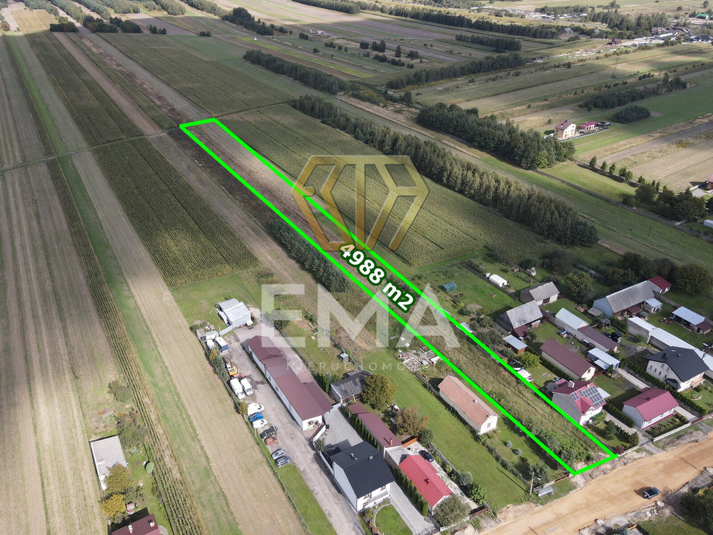 Stary Koniecpol – działka przy głównej ulicy!