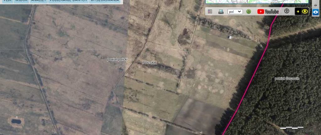 Działka w Wołczkowie 1.3393 ha w rej. lasu.