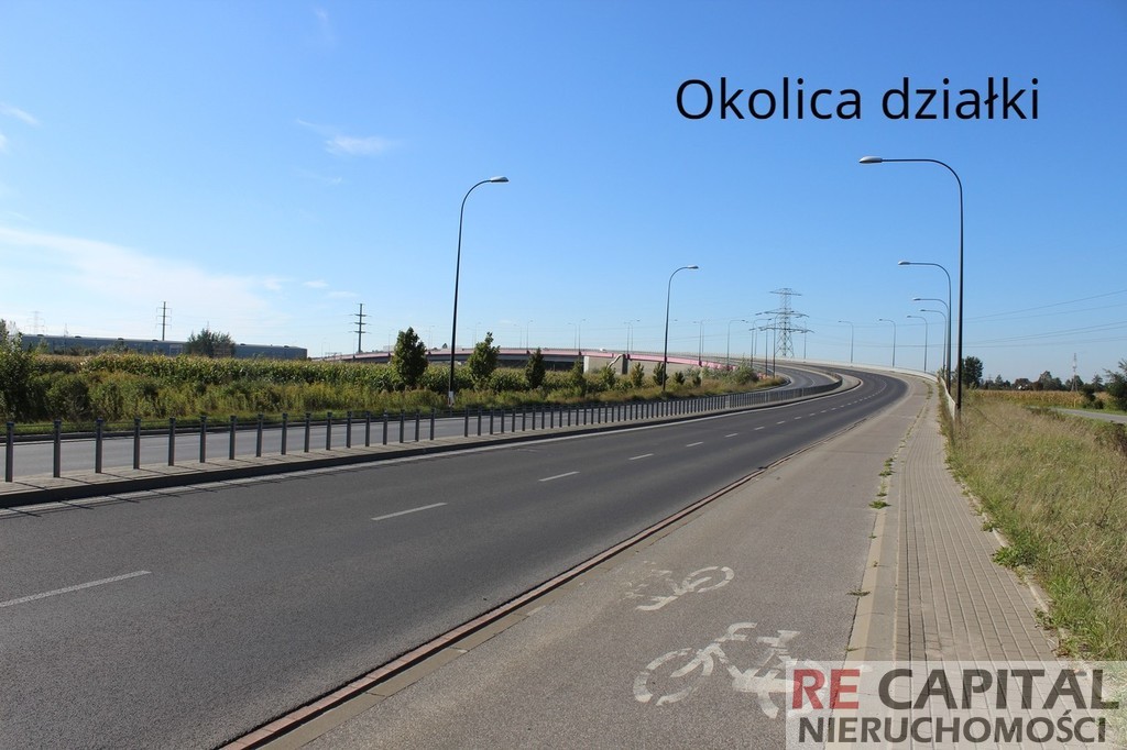 Działka usługowa przy S8, A2, S2, węzeł Konotopa