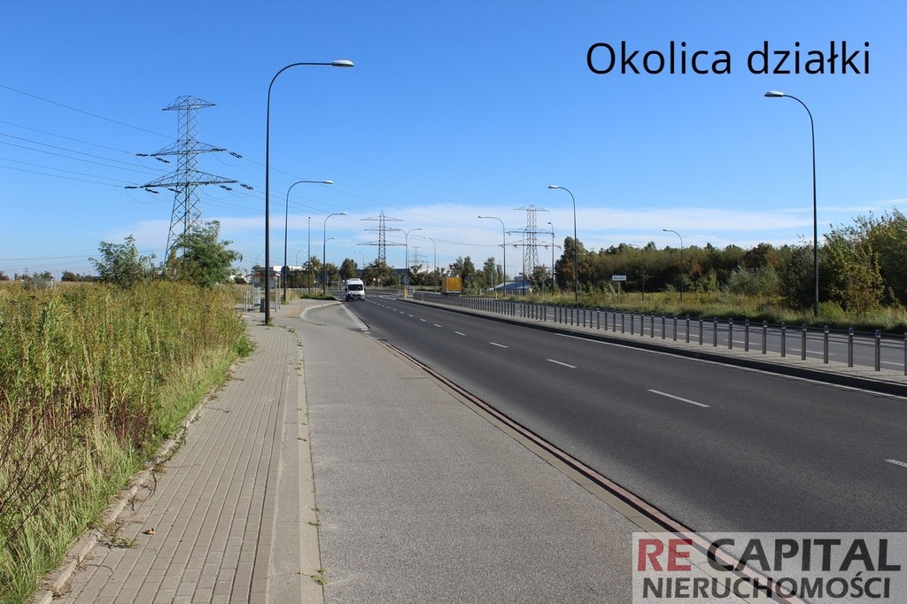 Działka usługowa przy S8, A2, S2, węzeł Konotopa