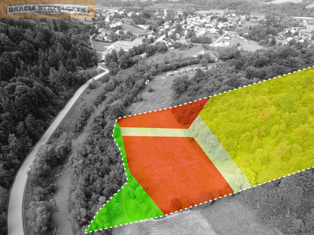Działka budowlana w Beskidzie Niskim