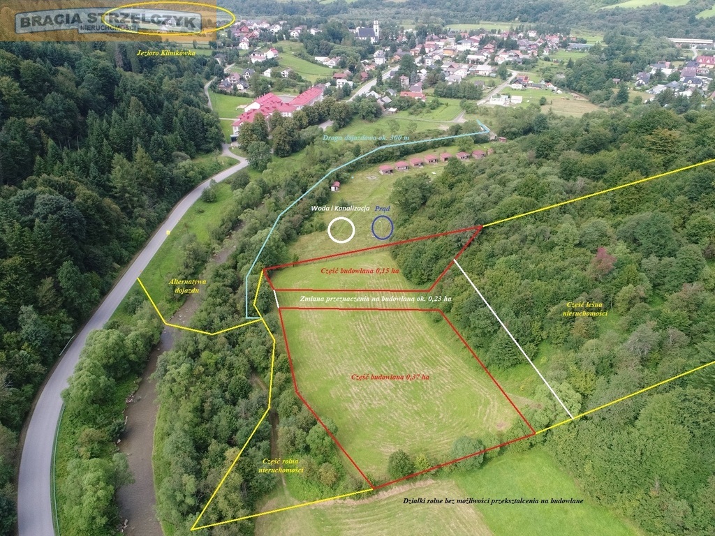 Działka budowlana w Beskidzie Niskim