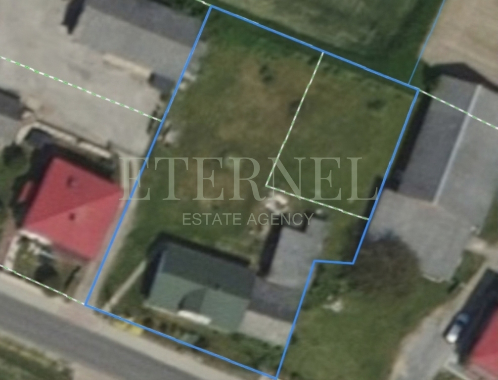 Działka zabudowana 1490m² (14,9 ara) - Kocikowa