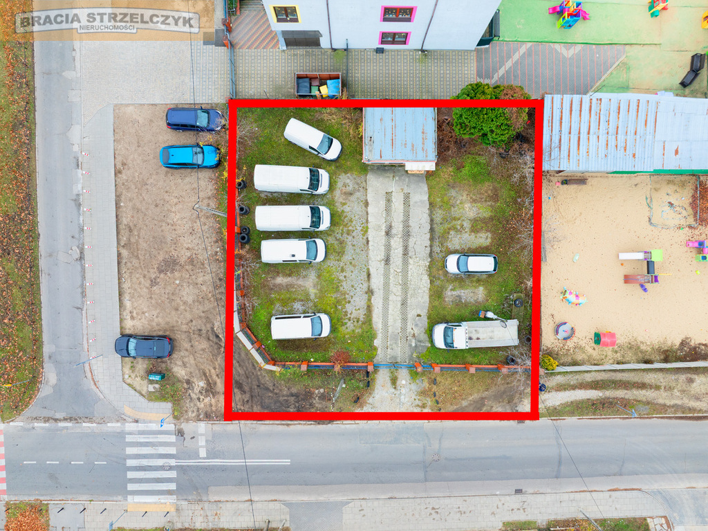 Działka inwestycyjna Warszawa ul. Modlińska.