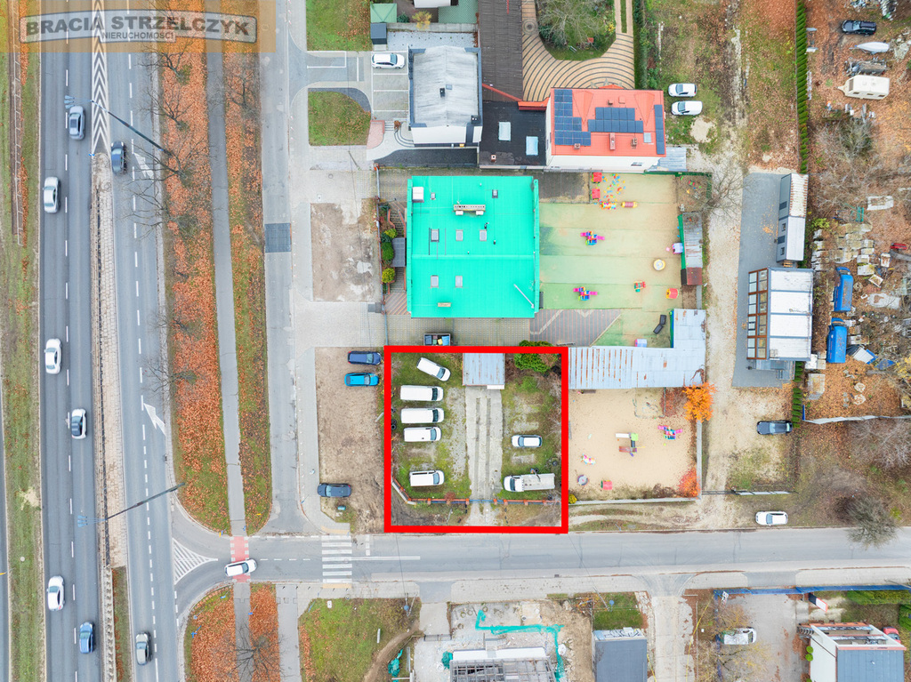 Działka inwestycyjna Warszawa ul. Modlińska.