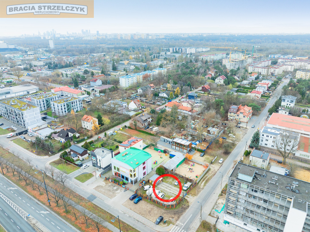 Działka inwestycyjna Warszawa ul. Modlińska.