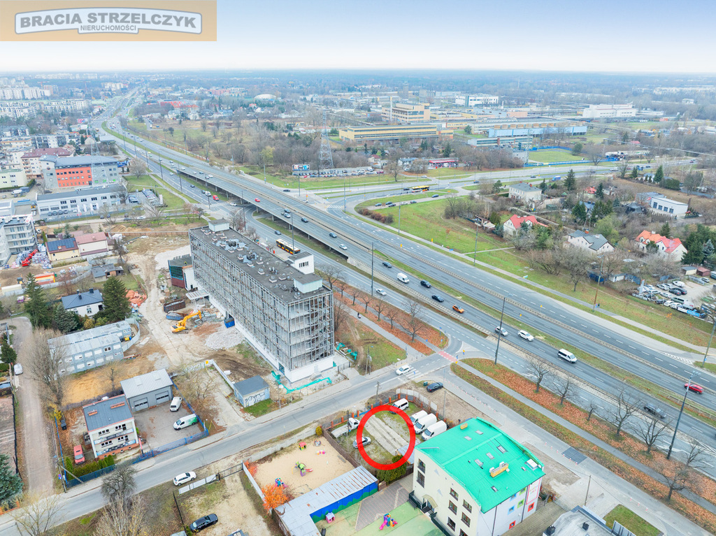 Działka inwestycyjna Warszawa ul. Modlińska.