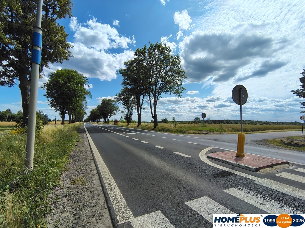 Działka przy DK 61 blisko Narwi 35 km od Warszawy