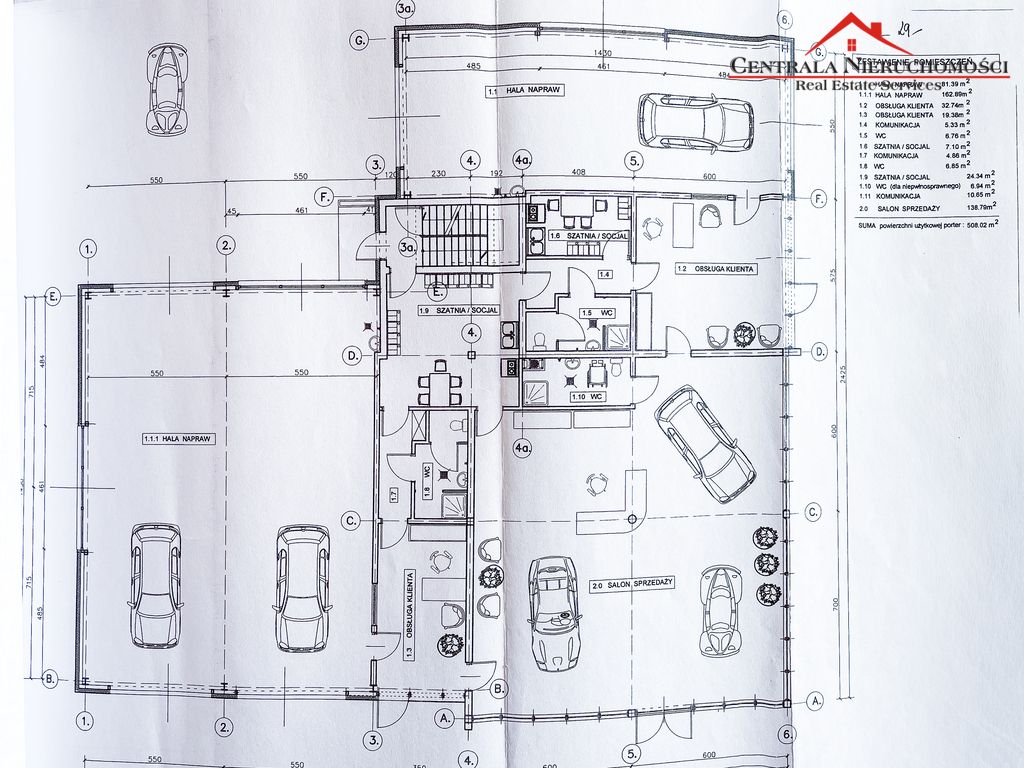 Nowy obiekt / Hala / Salon 740 m2 - Podgórz Toruń