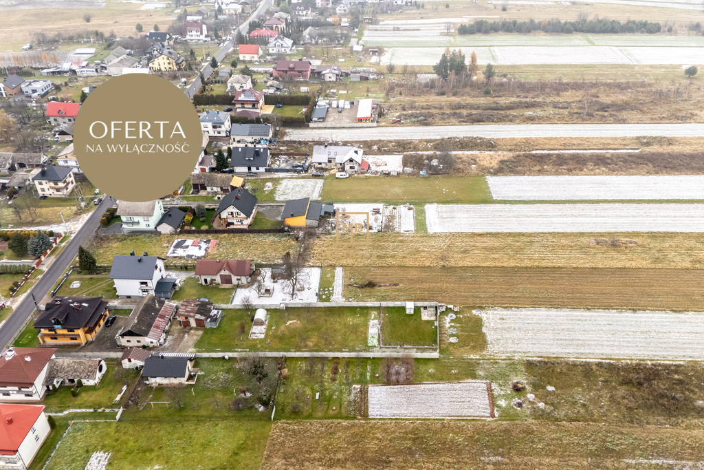 Działka budowlana w miejscowości Osiek