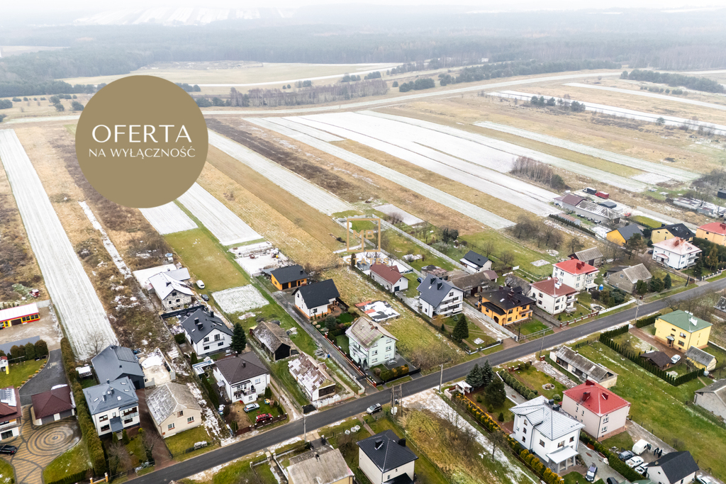 Działka budowlana w miejscowości Osiek