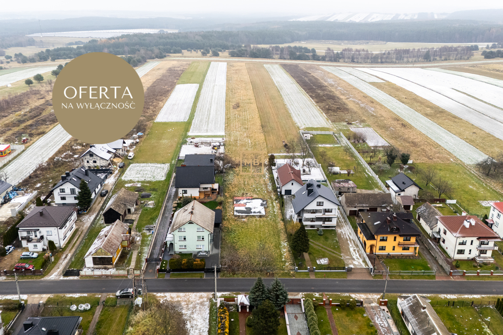Działka budowlana w miejscowości Osiek