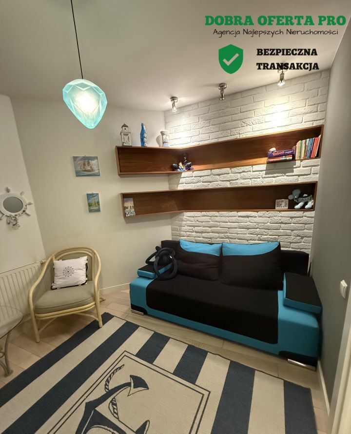 3 pokoje 80 m², wysoki standard