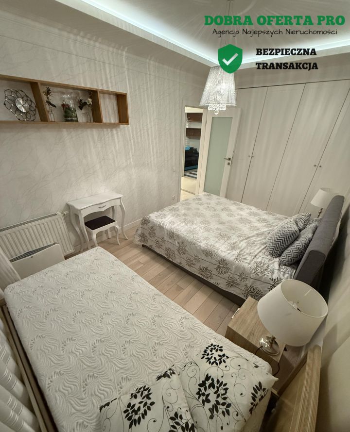 3 pokoje 80 m², wysoki standard