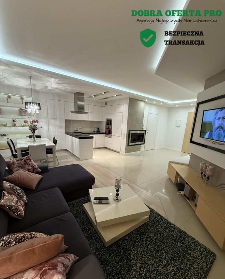 3 pokoje 80 m², wysoki standard