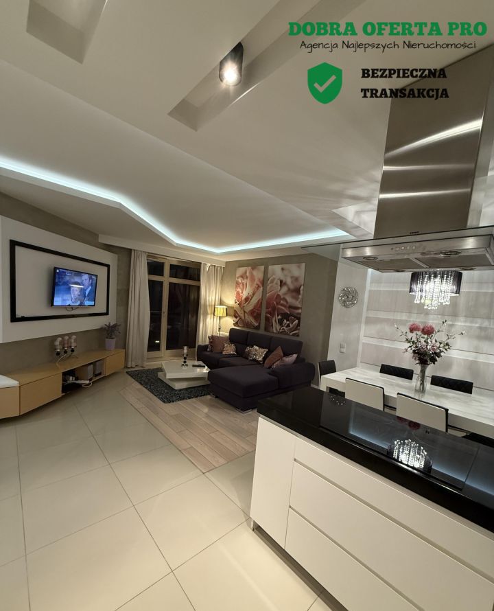 3 pokoje 80 m², wysoki standard