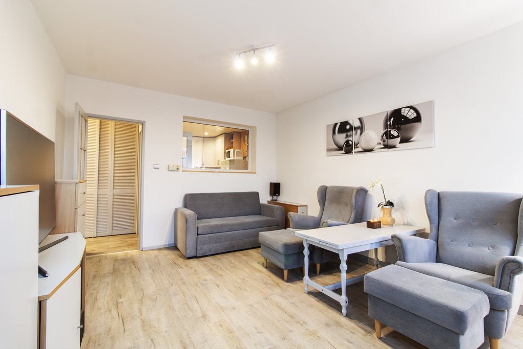 Gotowy do zamieszkania apartament w centrum miasta