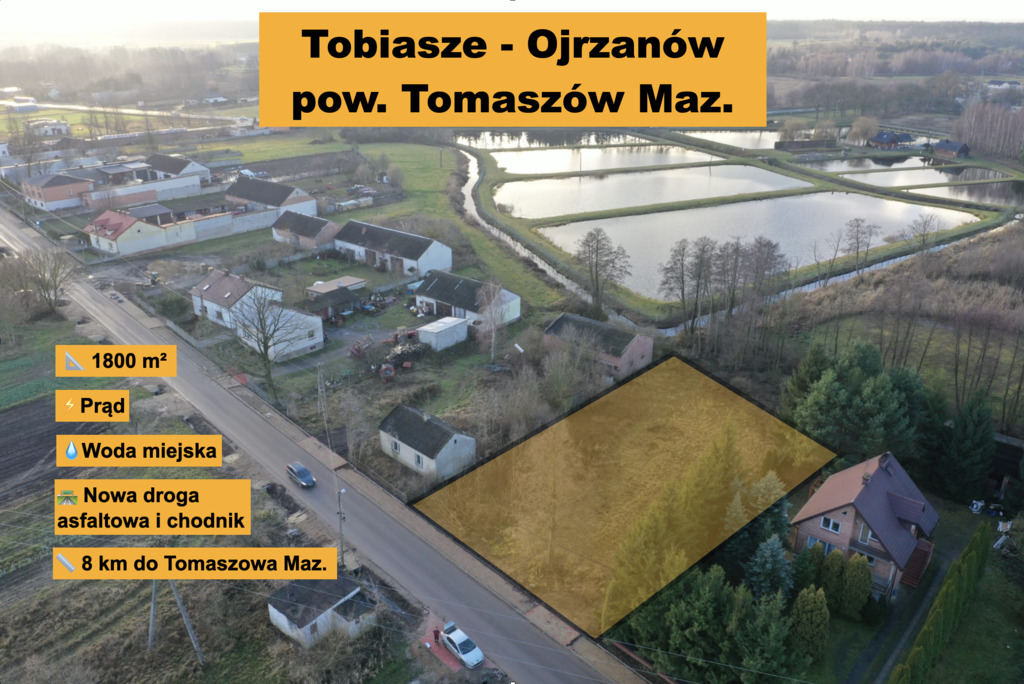 Działka budowlana w pięknej okolicy !