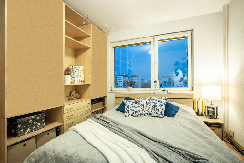 Dwupokojowe mieszkanie z balkonem w Łodzi