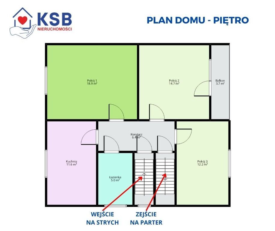 Dom 150m2 w mieście, działka 949m2 ul. Żeromskiego