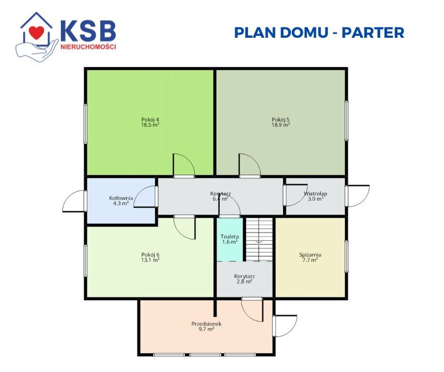 Dom 150m2 w mieście, działka 949m2 ul. Żeromskiego