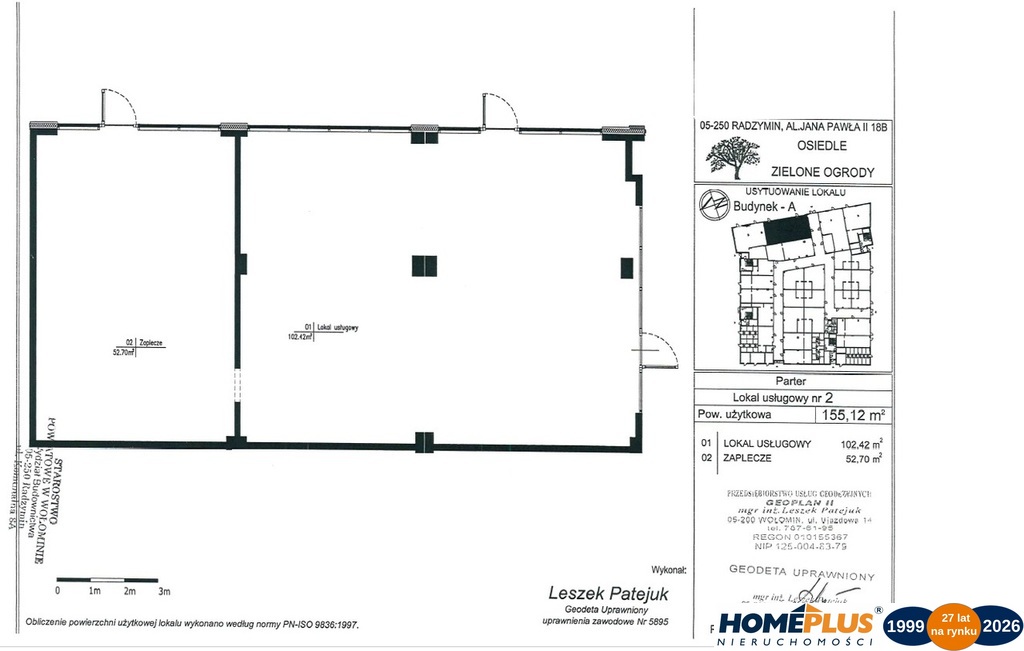 Lokal w galerii handlowej w centrum Radzymina