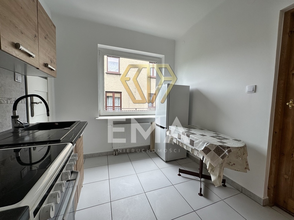 Mieszkanie z 2 pokojami i podwórkiem