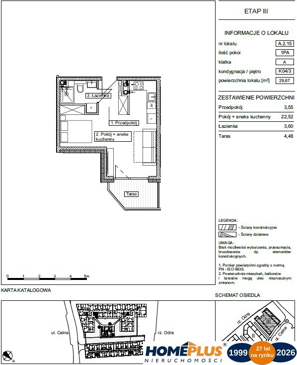 0%, 3 etap inwestycji - apartamentowiec nad Odrą