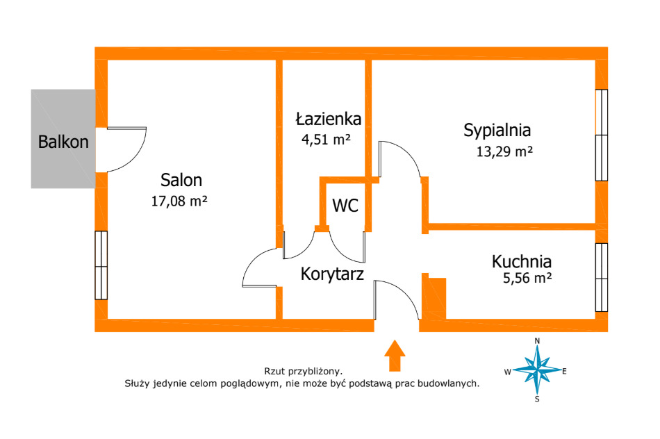 Negocjuj cenę, wyremontuj i zamieszkaj-2pokoje