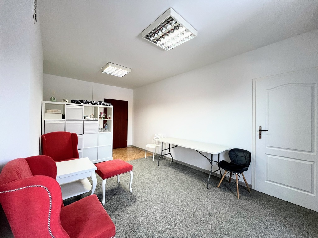 Jasne 2 pokoje z balkonem pod biuro