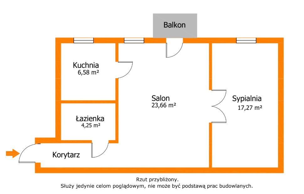 Prestiżowa Piotrkowska- 2 pokoje z balkonem!