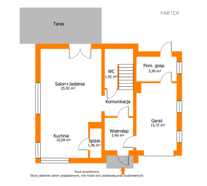 Dom 134 m² po kluczowych etapach budowy – Mrowiny